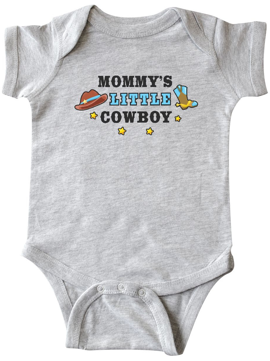 Mommy/'s Little Cowboy Infant Toddler Baby Cotton Bodysuit One Piece