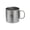 Silvery, variant on Titanium Purification Foldable Water Bottle – Advanced Space-Saving Drop-Resistant Mug For Coffee Protein Gym Hiking Camping Travel