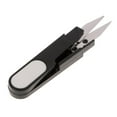 thumbnail image 1 of Scissors Metal Stringing Materials Thread Cutter Fishing Line U Sewing Scissors - Black, 1 of 8