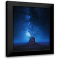 thumbnail image 1 of Pablo De, Juan 12x14 Black Modern Framed Museum Art Print Titled - Monument Milkyway, 1 of 5