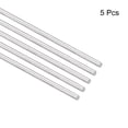 thumbnail image 3 of Unique Bargains 304 Stainless Steel Round Rods 4mm x 450mm for DIY Craft, 5 Pack, 3 of 6