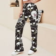 thumbnail image 2 of Badtz Maru Women's Wide Leg Yoga Pant Comfy Loose Sweatpants High Waist Lounge Casual Athletic Pant Workout Joggers Pant, 2 of 7