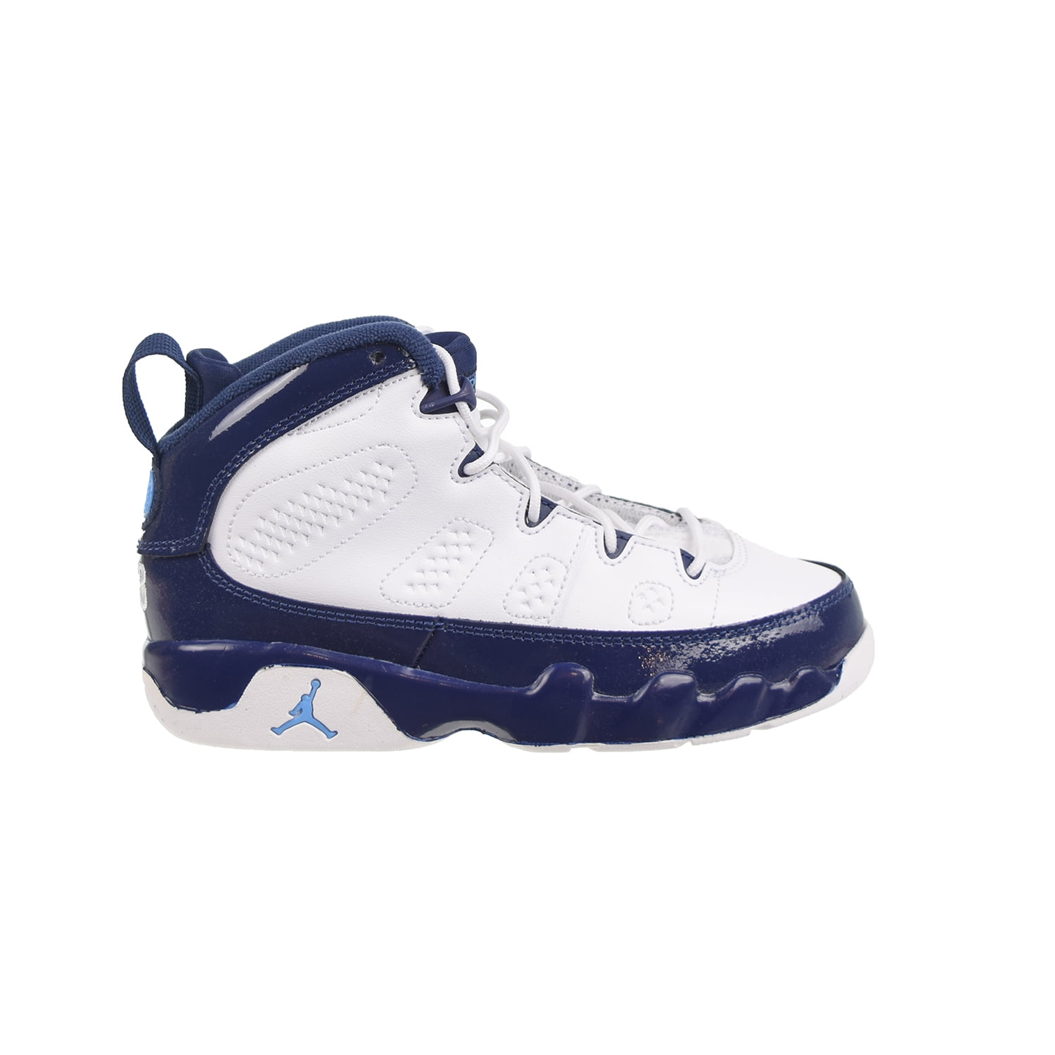 Air Jordan 9 Retro (PS) Little Kids' Shoes White/University Blue 401811 ...