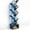 Black, variant on Casaottima 6-Tier Tree Bookshelf — Narrow Floor Standing Bookcase, Tall Steel & Wood Book Organizer Shelf with Cabinet, Home Decor for Living Room/Bedroom/Home Office, Black