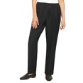 thumbnail image 2 of Alfred Dunner womens Plus Size Poly Proportioned Short pants, Black, 20 US, 2 of 4