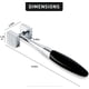 thumbnail image 3 of Meat Tenderizer Tool, Dual-Sided Nails Meat Mallet, Meat Hammer Lightweight & Durable - Kitchen Cooking Tool Best for Tenderizing, BBQ, Marinade, 3 of 5