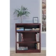 thumbnail image 2 of Kingfisher Lane Traditional 36" Tall 3-Shelf Wood Bookcase in Cherry, 2 of 6