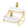 thumbnail image 2 of deevoka Dried Fruit Tray Organizer Fruit Bowls Serving Tray for Candy Appetizer Nuts 2 Layer, 2 of 9