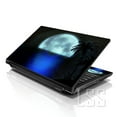thumbnail image 1 of LSS Laptop Skin Sticker Decal Cover Beach Moon Light Pattern Fits 17" to 19" Laptops, 1 of 1