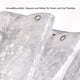 thumbnail image 3 of Water and mildew resistant stone pattern shower curtain 180x200cm, 3 of 5