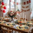 thumbnail image 5 of Round Placemats Watercolor Rooster Sunflower 15 inch Set of 2 Table Mats for Dining Table Floral Leaves Heat Resistant Non-Slip Kitchen & Home Decorative Place Mat Set, 5 of 8