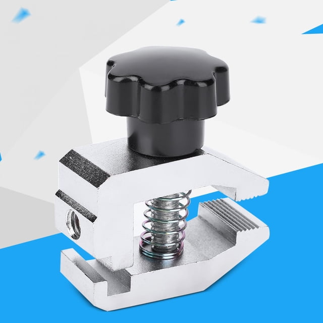 Thrust Meter Clamp, Convenient High Hardness Maximum Load Is 500N Sturdy Jaw Clamp For Plastic Films For Rubber For Cables For Electrical Components