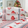 thumbnail image 5 of Christmas Bedspread Set for Queen Beds Holiday Decor - Includes Bedspread and Shams, 5 of 8