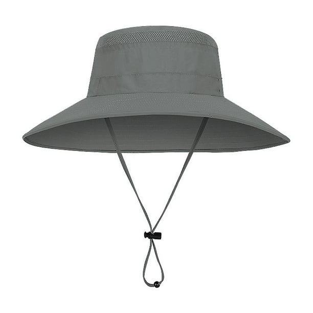 Sombrero de pescador con protección solar para hombre, gorro de pescador con circunferencia de 60cm, impermeable y transpirable para exteriores