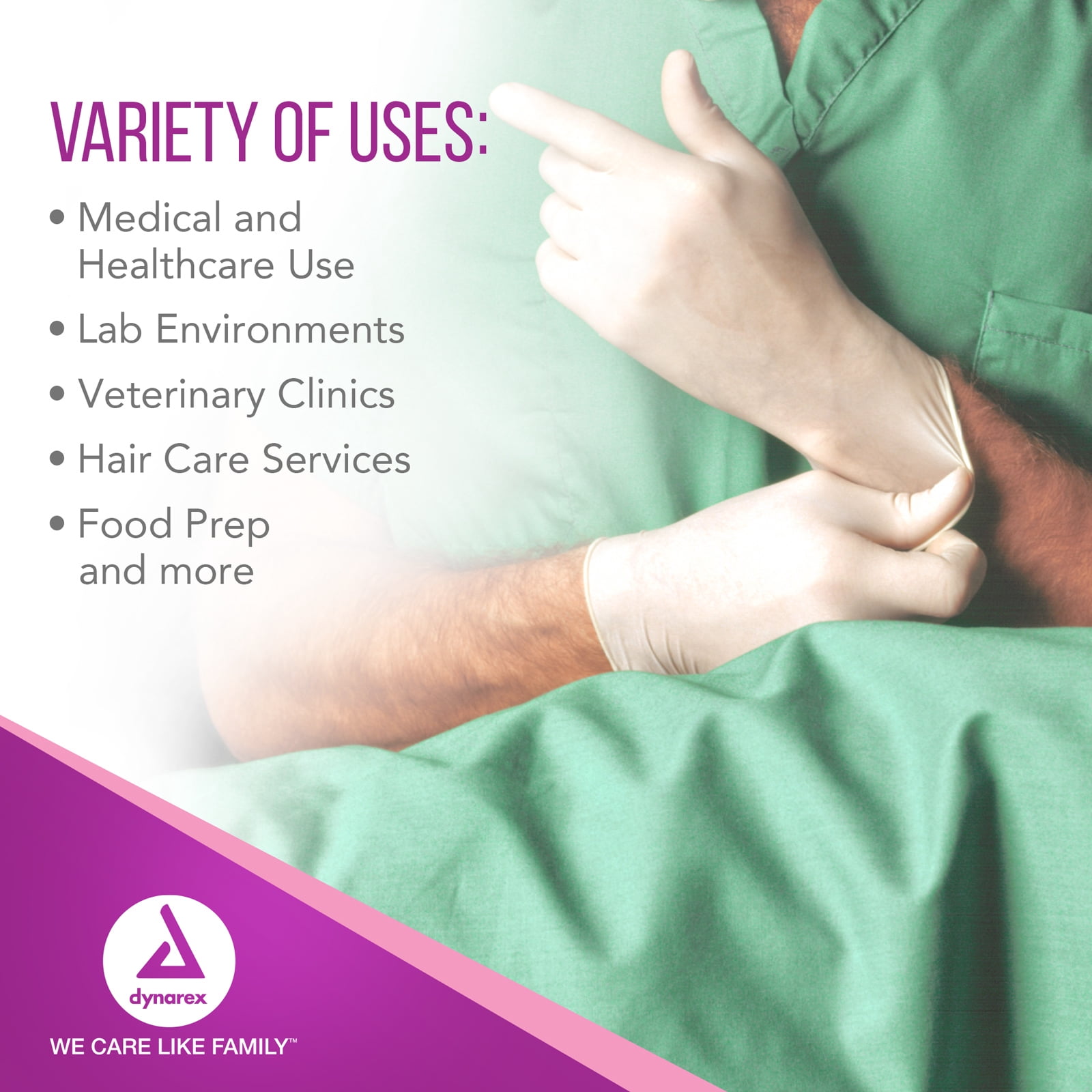 Dynarex Sterile Disposable Latex Surgical Gloves, Powder-Free, Sterilely Packaged in Pairs, Professional Medical & Healthcare Use, Veterinary Clinic, Bisque, Size 8, 1 Case of 200 Pairs of Gloves