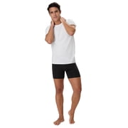 Hanes Undershirt T-Shirt, 3-Pack, Soft Modal-Cotton-Blend White Undershirts, Moisture-Wicking