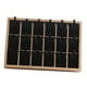 thumbnail image 4 of Organizador de soporte de joyería de madera de bambú, almacenamiento de 18 rejillas, soporte para collar colgante Negro Zulema Expositor de joyas, 4 of 7