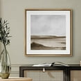 thumbnail image 3 of PixonSign Framed Canvas Wall Art Aerial View Cloudy Stormy Desert Landscape Print Nature Wilderness Fine Art Farmhouse/Country Minimal Artwork for Living Room, Bedroom, Office - 24"x24" Natural, 3 of 5
