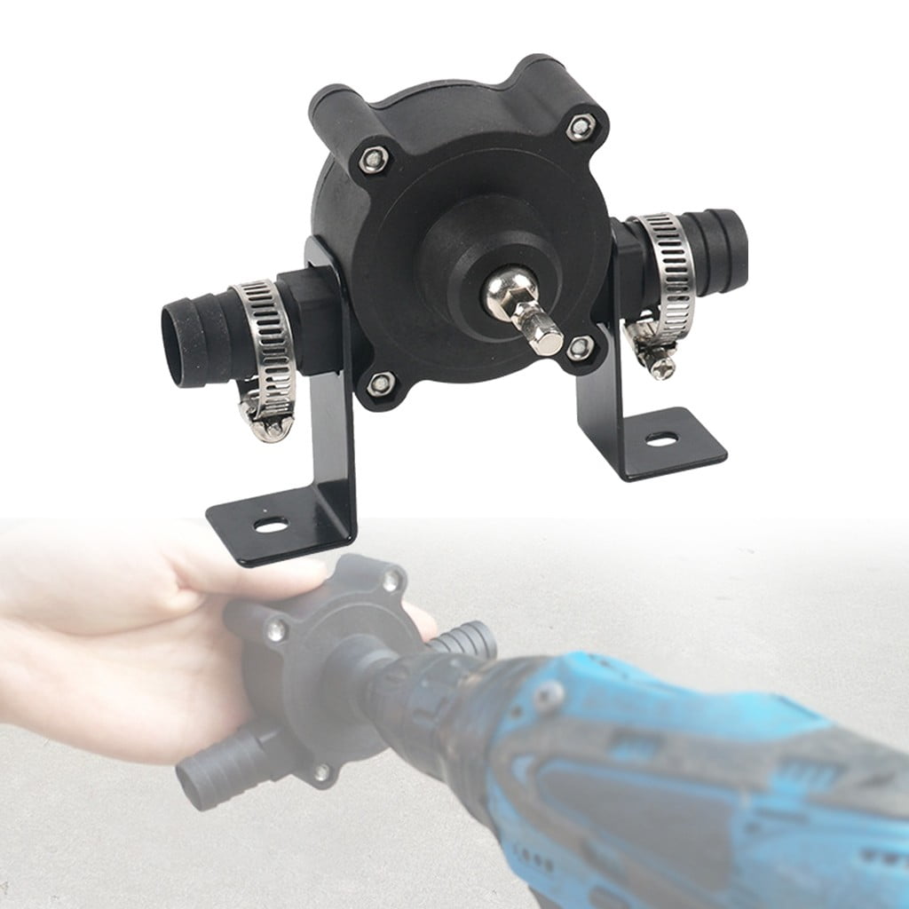 Electric Drill Drive Pump Oil Water Fluid Miniature Self Priming