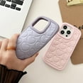 thumbnail image 3 of Love Heart Soft Touch Simple Cute TPU Case Compatible with iPhone Case (Purple,iPhone 11), 3 of 7