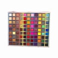thumbnail image 1 of Paleta de sombras de ojos HUOGUO 99 colores con purpurina nacarada mate, 1 of 5