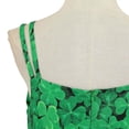 thumbnail image 6 of Bouanq St Patrick's Day Dresses for Women 2024,Women's Vintage Classic Dress Long Sleeve Shamrock Print V-Neck Swing Dress Holiday, 6 of 7