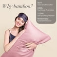 thumbnail image 2 of Set de 2 fundas de almohada BEDELITE de bambú rayón, tamaño estándar, 2 of 7