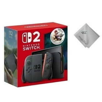 Nintendo Switch OLED Red + Mario Kart 8, Console Package + Sentriq