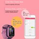 thumbnail image 4 of Reloj inteligente para niños, niñas y niños: teléfono con rastreador GPS, cámara HD, SOS, WiFi, podómetro, llamadas de audio y video (azul), 4 of 5