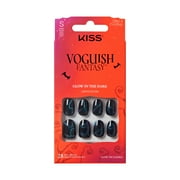 KISS Voguish Fantasy Halloween Press On Nails, ‘Be Scary’, Short Oval, 28 Count