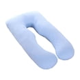 thumbnail image 1 of Cotton Pillowcase for U-Shaped Maternitys Pillow Washable Comfy Pillow Cover for Side Sleeper Pillow, 1 of 5