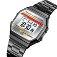 thumbnail image 4 of Water Luminous Multifunction Digital Watch with High-Definition LCD Display, Alarm, Stopwatch, and 30M Water Resistance - Perfect for Daily Wear and Fashionable Looks!, 4 of 8