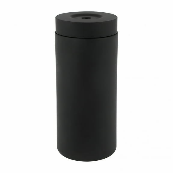 ACDANC Dish Soap Squeeze Bottle for Sink Kitchen, Silicone Hand Dispenser Bathroom, Countertop (Black)