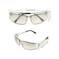 thumbnail image 2 of UPGRATOR Gafas De Sol Exteriores Con Marco Plateado Para Uso Cómodo Y Protección Solar, 2 of 8