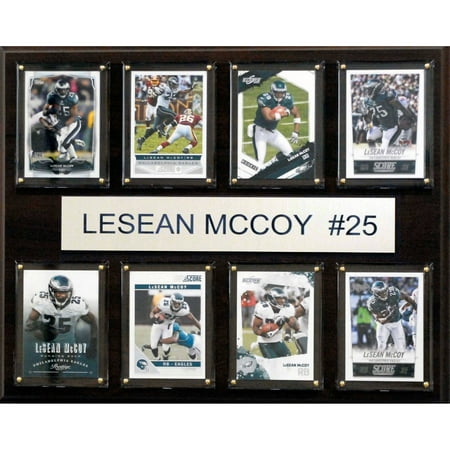 Philadelphia Eagles Framed Wall - C&I Collectables NFL 12x15 LeSean McCoy Philadelphia Eagles 8-Card Plaque