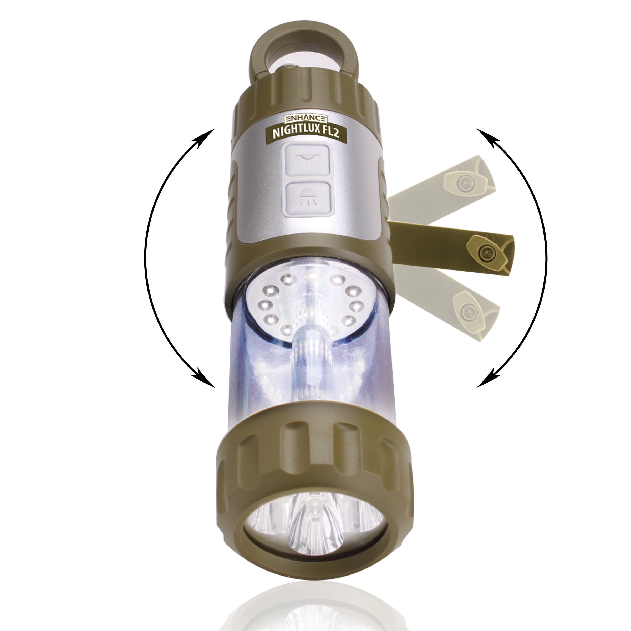 NIGHTLUX Outdoor LED Camping Lantern Rechargeable USB 42 Lumens , LED