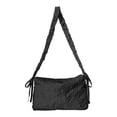 thumbnail image 2 of Bolsa de mensajero de lona portátil, bolsa de lona con flores arrugadas, bolsa de lona elegante, características líderes en su clase, 2 of 14