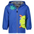 thumbnail image 2 of Veste Mi-Lourde Doublée en Polaire pour Garçons, Bleu/Monsters, 7, 2 of 2