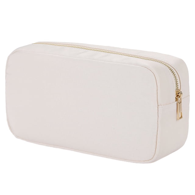 Bolsa de maquillaje grande - Neceser de viaje para mujer - Bolsa de maquillaje rosa - Bolsa de maquillaje grandeBolsa de maquillaje grande Bolsas de maquillaje preppy para mujeres y niñas