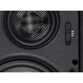 thumbnail image 3 of Monoprice 3-Way Carbon Fiber In-Wall Speakers - 6.5 Inch (Pair) With Magnetic Grille - Alpha Series, 3 of 6
