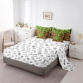 thumbnail image 5 of Manfei Personalized Initial J 7pcs Bedding Comforter Set for Children Kids Teens,Building Blocks Queen Bedding Sets Super Cozy,Construction Game Queen Sheet Sets,Super Cozy Room Decor, 5 of 8