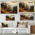 thumbnail image 4 of Designart "Enigma of Meteora, Greece I" Landscapes Floater Framed Canvas Art Print, 4 of 7