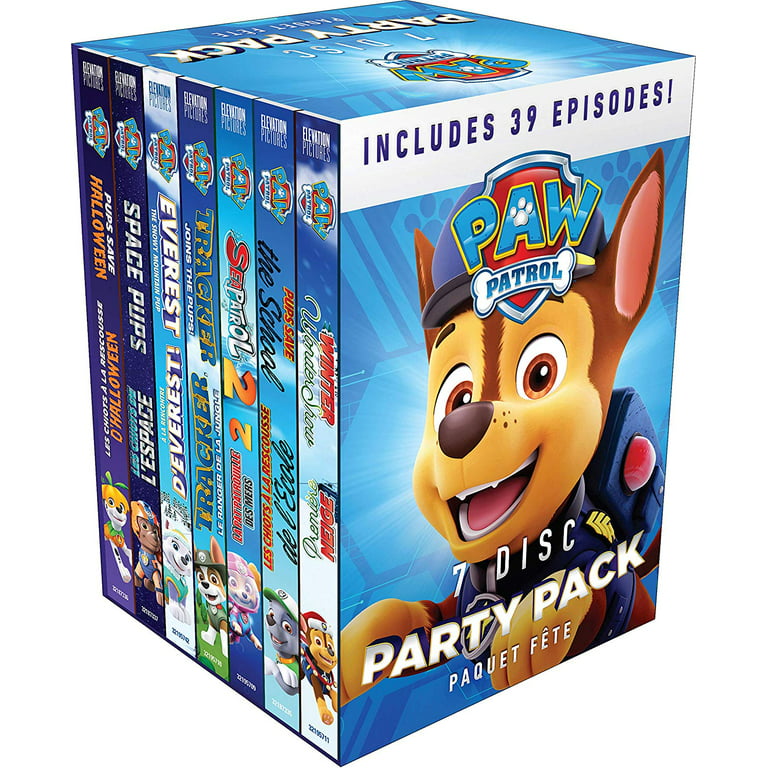 PAW Patrol: 7 Disc Party Pack - Includes 39 Episodes [DVD Box Set