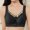 Black, variant on Bra for Women Womens Anti Sagging Lace Bra Wireless Push Up Small Bust