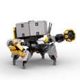 thumbnail image 2 of Mini Shell Walker MOC Building Blocks Creative Horizon Zero Dawn Assembled Ornaments, for Adults Hobby Enthusiast, 2 of 5