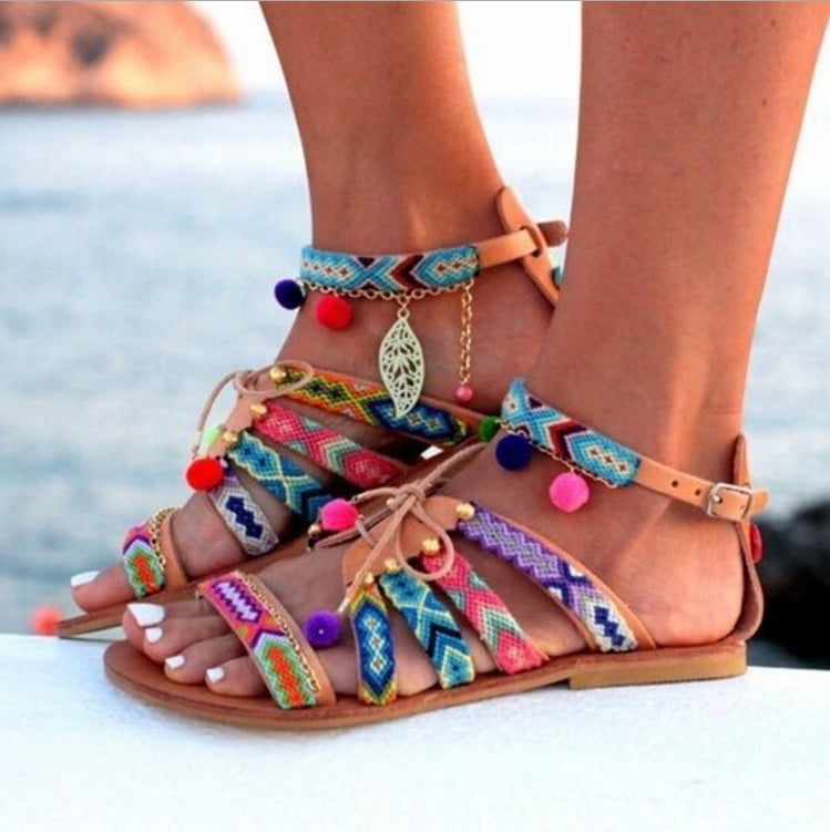 women's bohemian style sandals