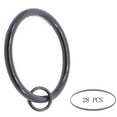 thumbnail image 5 of Meriville  2-Inch Inner Diameter Metal Flat Curtain Rings with Eyelets Oil-Rubbed Bronze - Set of 28, 5 of 5