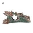 thumbnail image 2 of Visland Aquarium Landscaping Tree Stump Hole Rock Cave , Artificial Tree Root Resin Crafts Simulation Driftwood Hiding Cave Fish Tank Ornament, 2 of 8