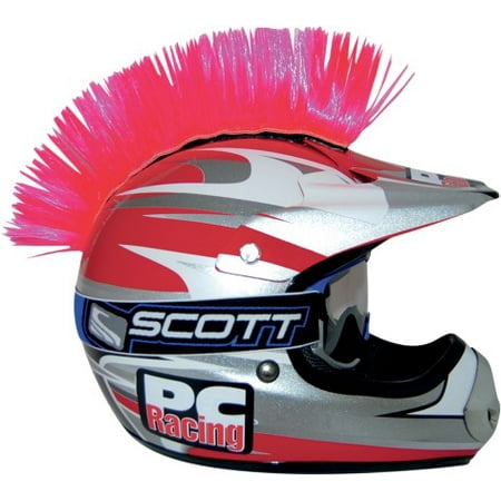 Helmet Mohawk Accessories - PC Racing Helmet Mohawk Pink
