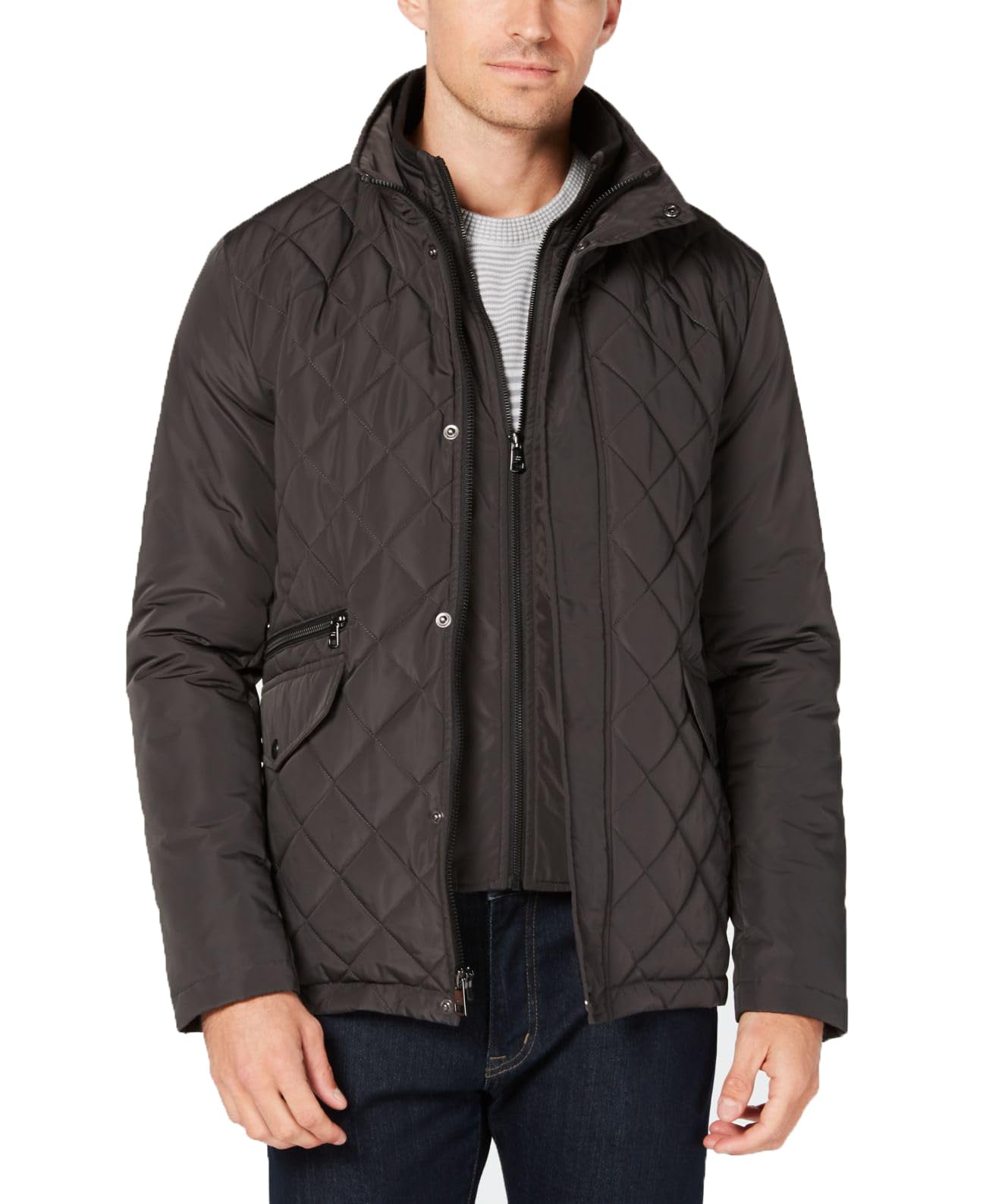 Calvin klein men's quilted jacket on sale